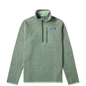 Sold !! Patagonia Better Sweater 1/4 Zip Jacket Matcha Green Men's Medium